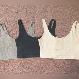 Three Brandy Melville tops